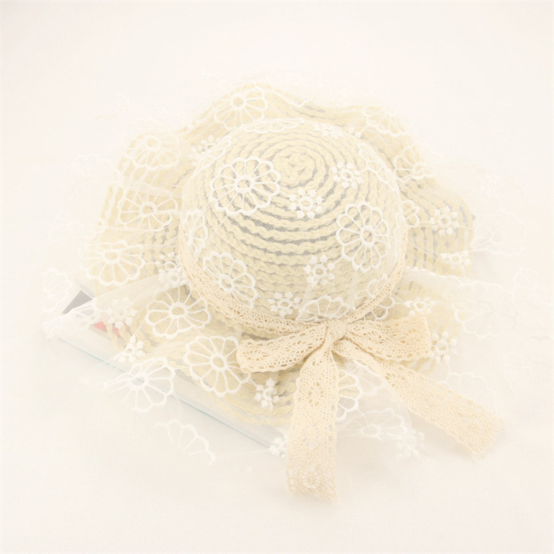 BK00009 Spetsutskärning Kids Bucket Hats