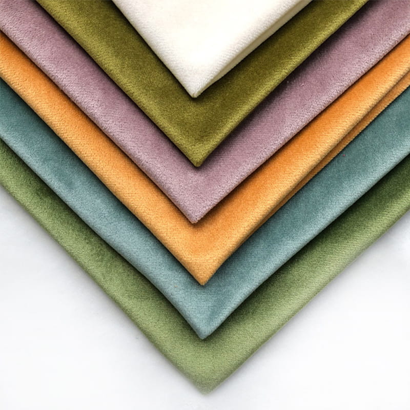 SM-B0002 210 GSM Enfärgad holländsk sammetssoffa Tyg Flanelltyg